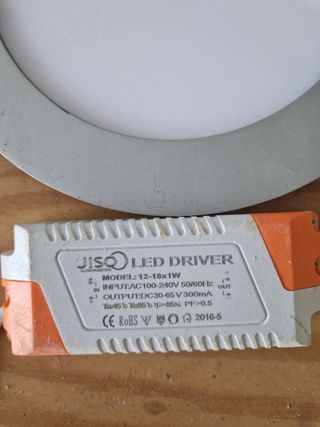 6 UD Downlight LED 12-18x1W JISO