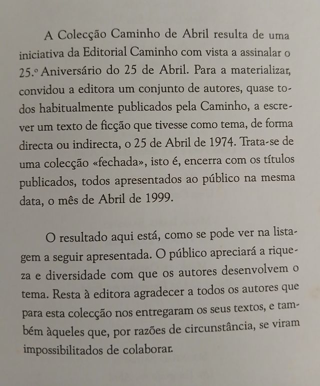 Dona Pura e os camaradas de Abril (Caminho de A...