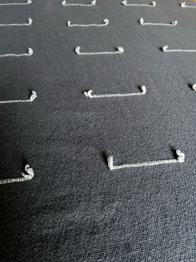 Colcha algodón gris 150x190cm