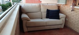 Sofá 2 dos plazas beige