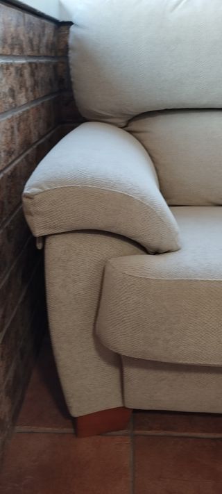 Sofá 2 dos plazas beige