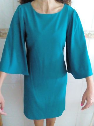 Vestido Precchio Colors Concept turquesa