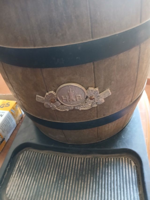 Cubierta,  dispensador de cerveza .