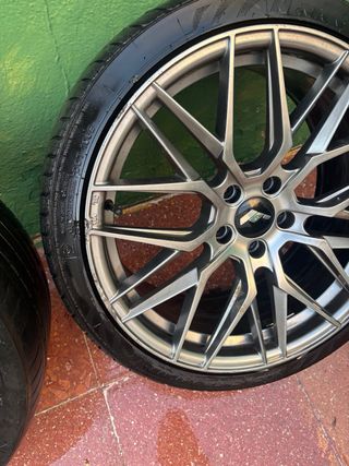 4 Llantas Rj28 - 19" Gunmetal