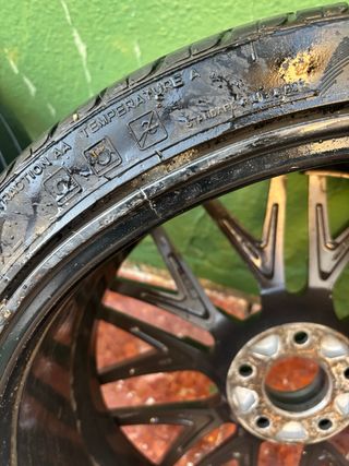4 Llantas Rj28 - 19" Gunmetal