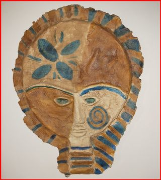 Máscaras africanas artesanales
