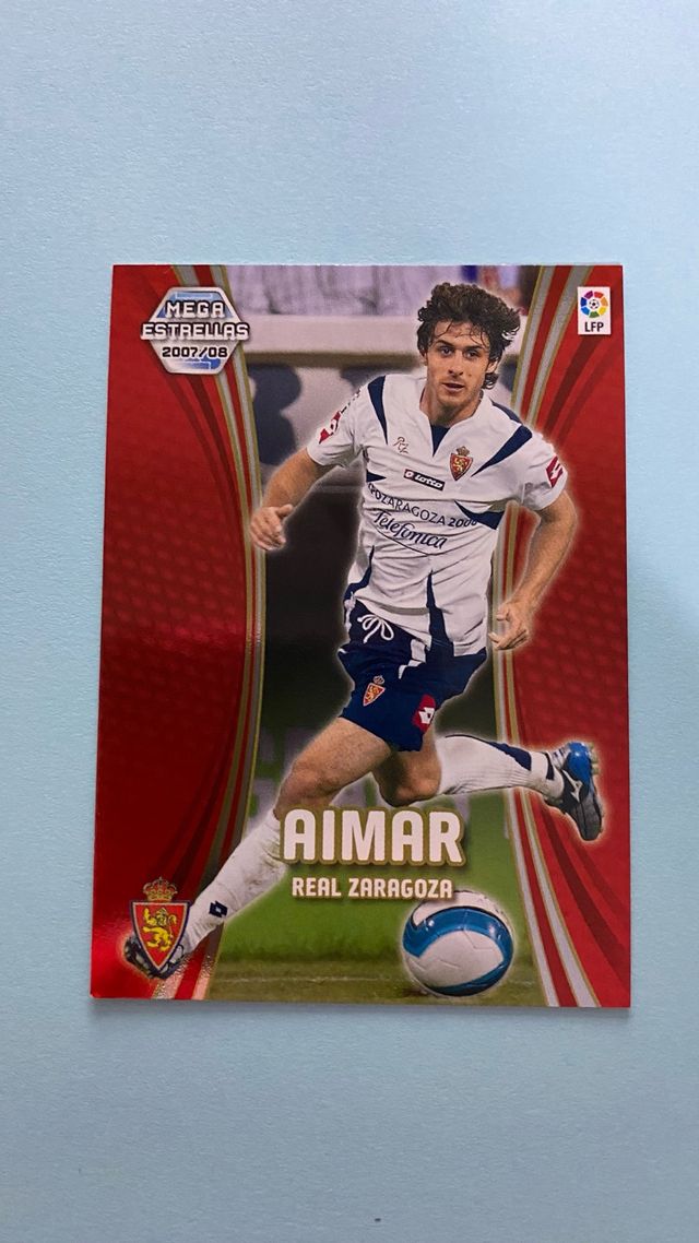 Cromo Aimar Real Zaragoza 2007-08 Megacracks