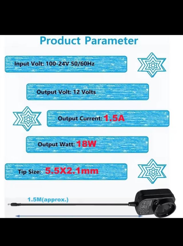 Adaptador 12V NEBRA PS1082.