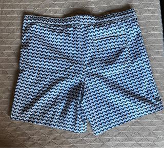 Calções banho azul & branco