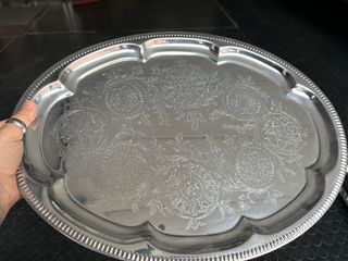 Bandeja  ovalada vintage