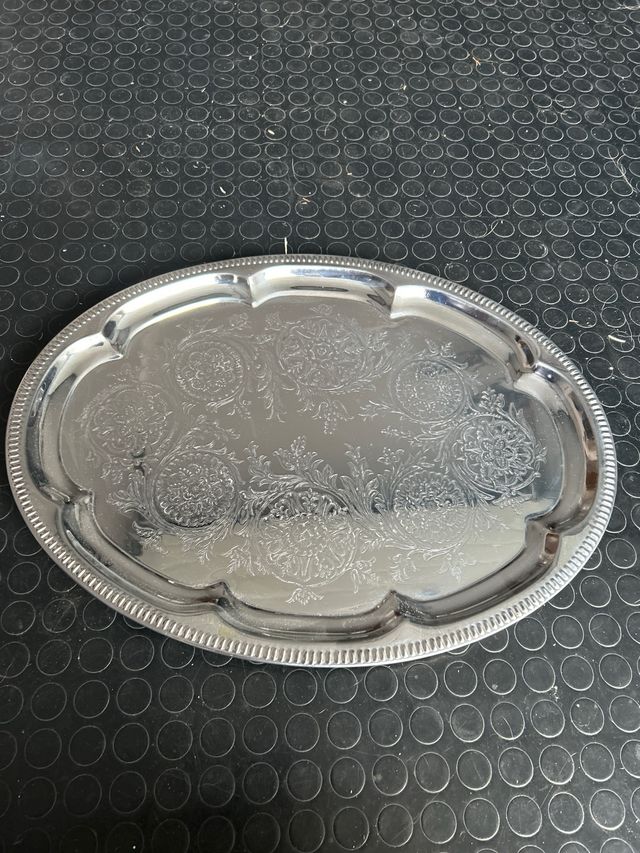 Bandeja ovalada vintage