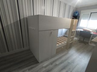Litera infantil - cama nido