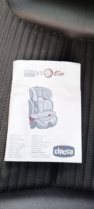 Silla Chicco ISOFIX EVO 3 a 12 años