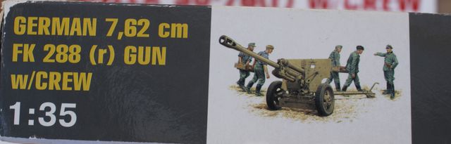 CAÑON PAK 7,62 CAPTURADO CON TRIPULACION