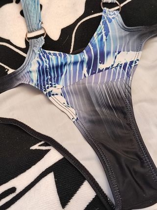 Costume da bagno astronauta - blu e nero