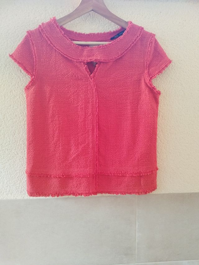 Blusa Tweed Zara T. M.