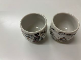 2 Tazzine Ceramiche Giapponesi