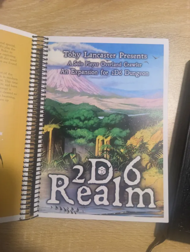 Librojuego 2D6 Dungeon.