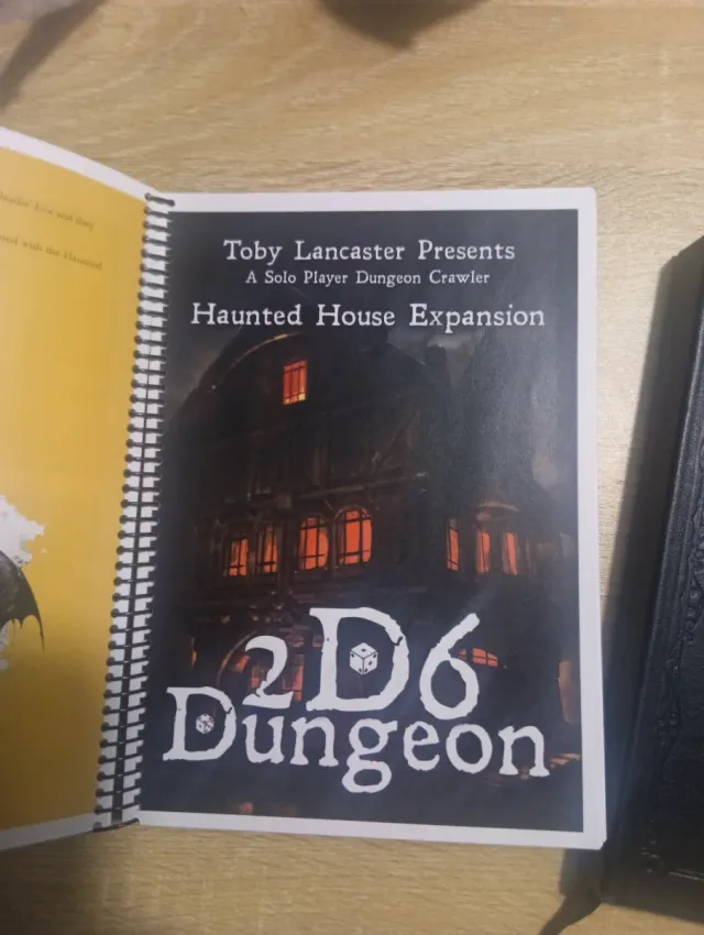 Librojuego 2D6 Dungeon.