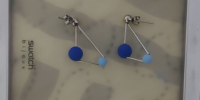 Collar y pulsera azules | Plata