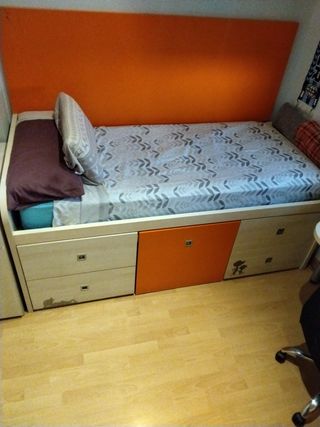 Cama nido 90cm juvenil.