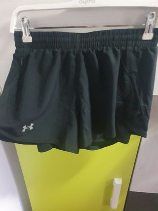 Shorts Under Armour Mujer - Negro