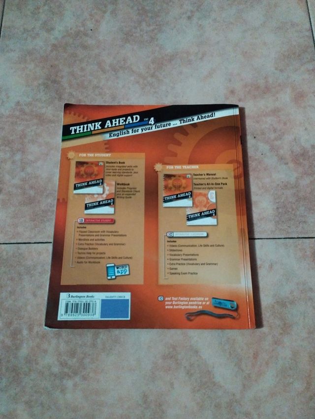 THINK AHEAD 4ºESO. STUDENT'S BOOK 2019