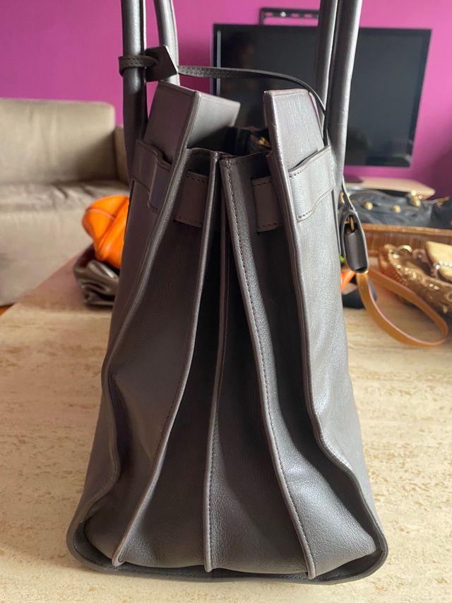 Bolso Saint Laurent Gris