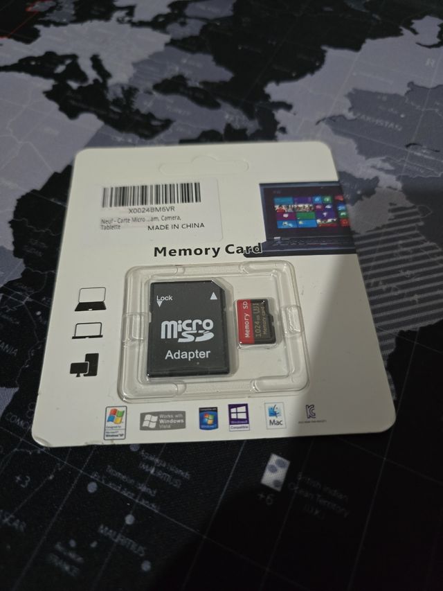 Micro SD 1024GB + Adaptador