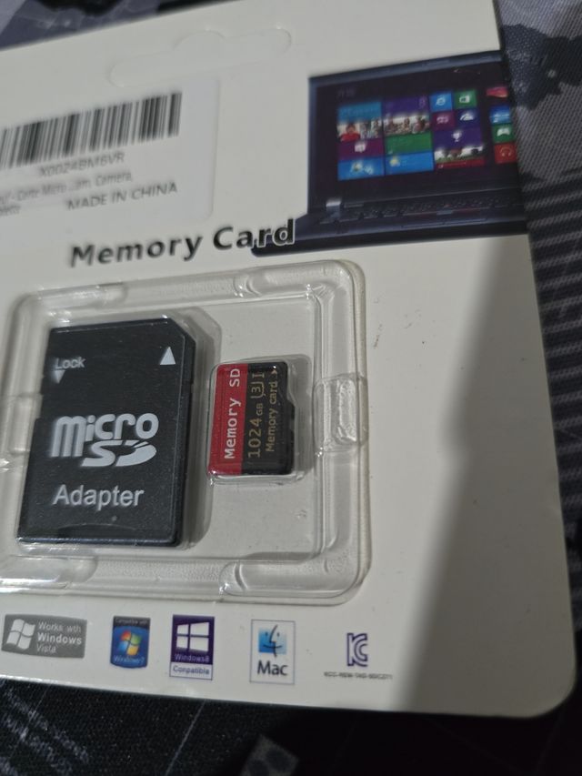 Micro SD 1024GB + Adaptador