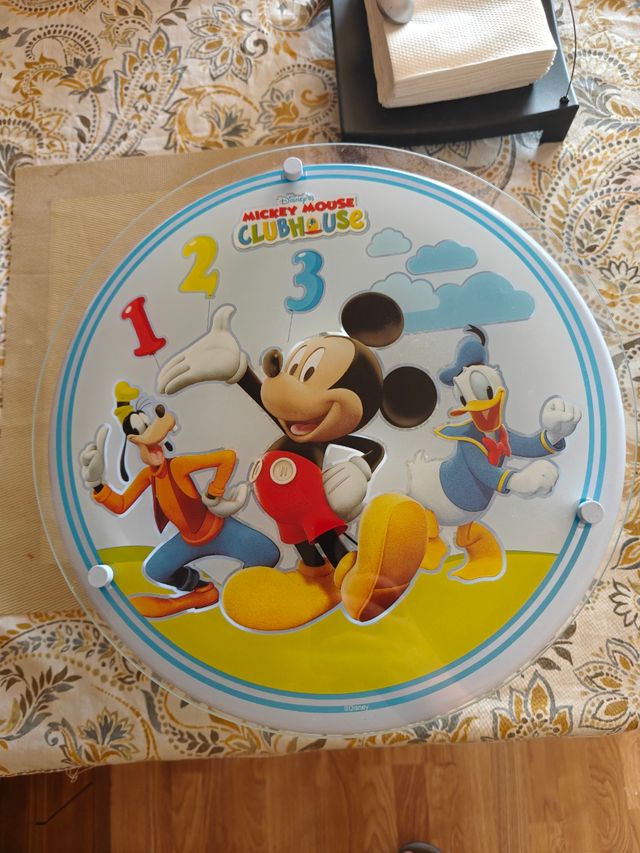 Lampara de techo Mickey Mouse