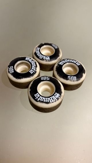 Ruedas Skate Sk8mafia usadas 50mm 97duro