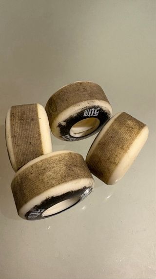 Ruedas Skate Sk8mafia usadas 50mm 97duro