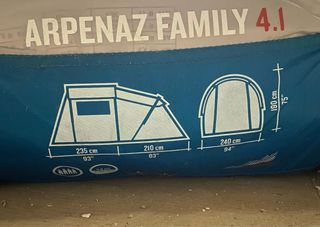 Tienda Arpenaz Family 4.1 - Camping