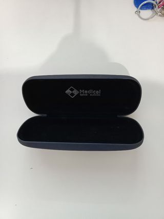 Funda gafas azul oscuro