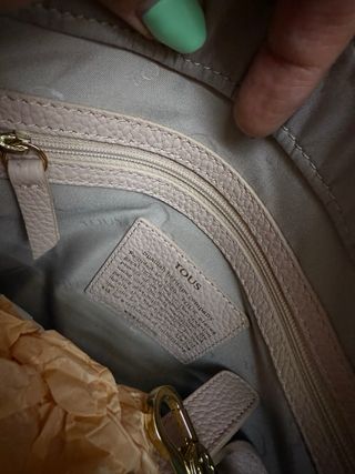 Bolso Tous beige - Piel