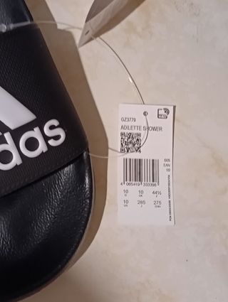 Ciabatte Adidas nere