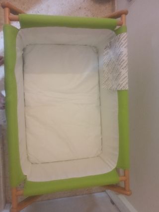 Mini cuna bebé - verde