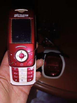 Telefono Telecom Italia Rosso Cordless