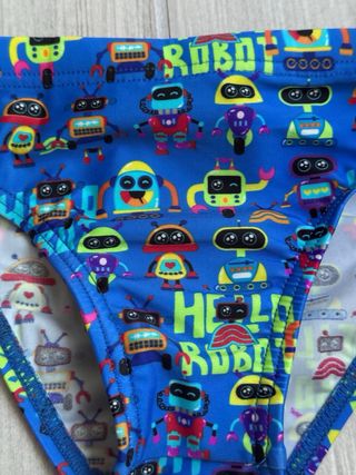 Costume bagno bimbo robot - 3 anni