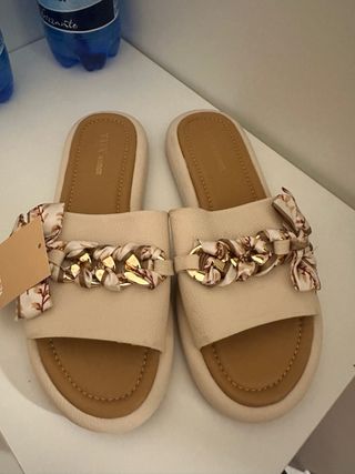 Ciabatte Zara beige n.42
