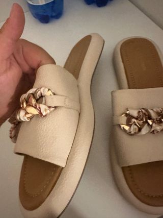 Ciabatte Zara beige n.42