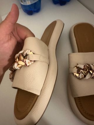Ciabatte Zara beige n.42