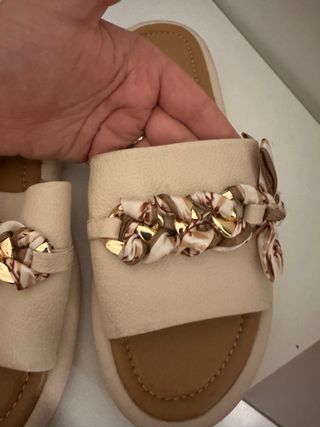 Ciabatte Zara beige n.42