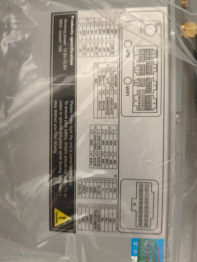 Radio CarPlay inalámbrica para Fiat 500 2007-2015