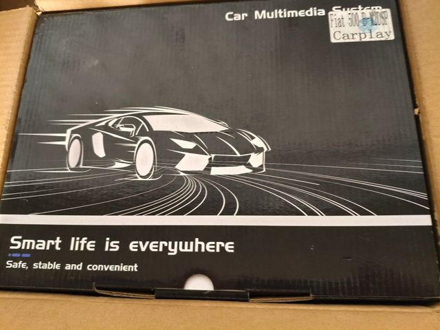 Radio CarPlay inalámbrica para Fiat 500 2007-2015