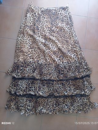 Falda larga Mango mujer 