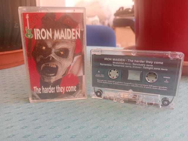Cinta Iron Maiden - The Harder They Come