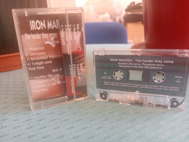 Cinta Iron Maiden - The Harder They Come