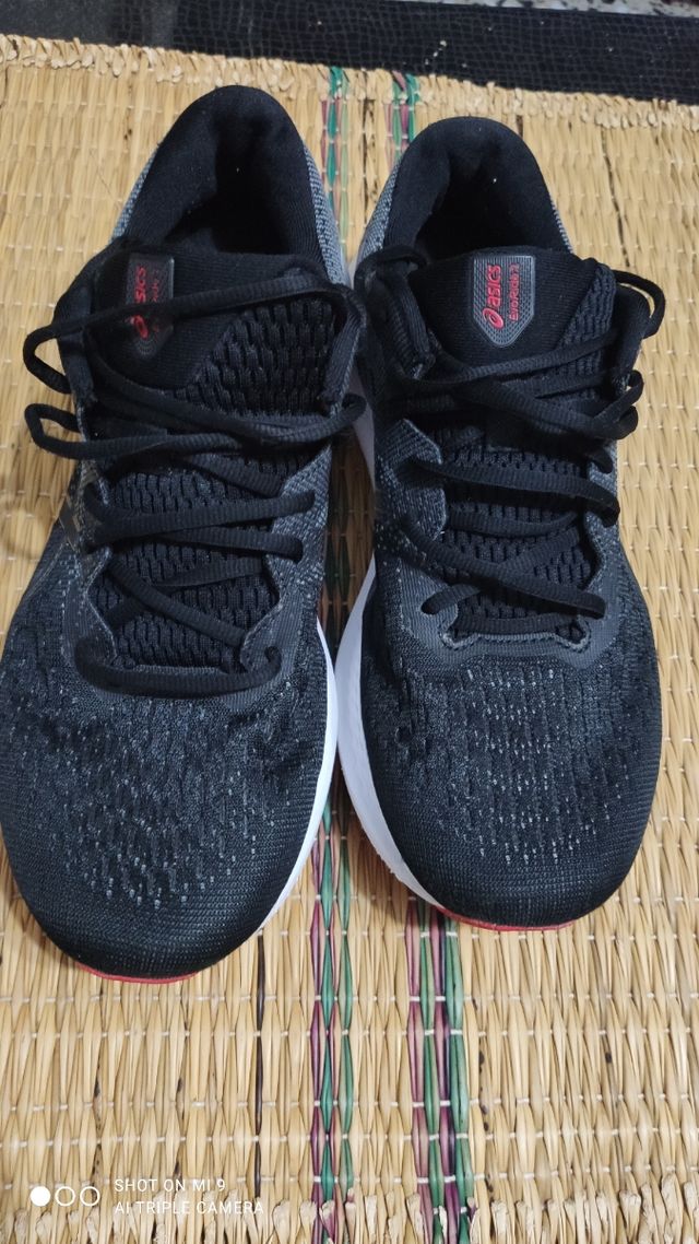 Zapatillas Asics Evoride 2 - Gris y Negro